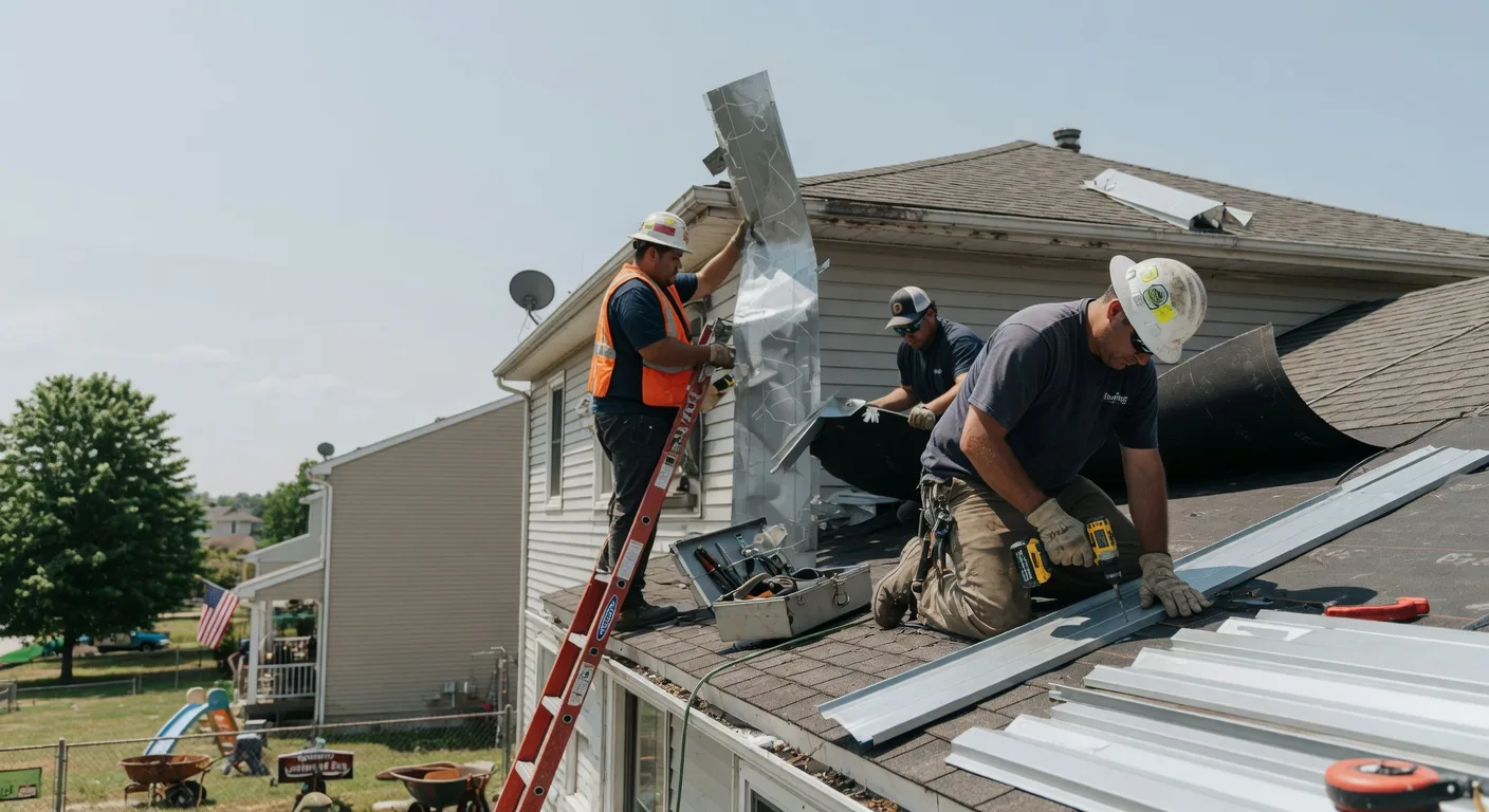 Metal Roof Repair in South Prairie, WA